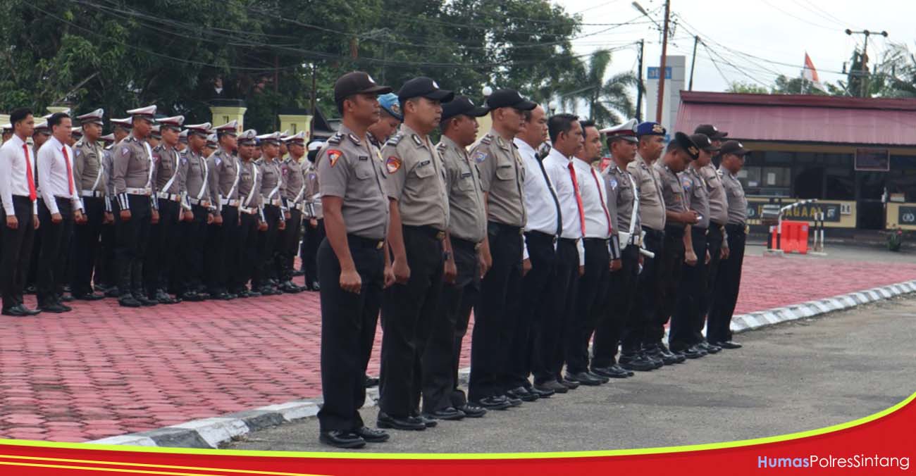 Sertijab Sejumlah Pejabat Polres Sintang Berikut Daftar Perwira